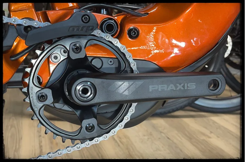 2022 Giant Trance X E+ 1 Pro 29er eMountain Bike in Amber Glow-6